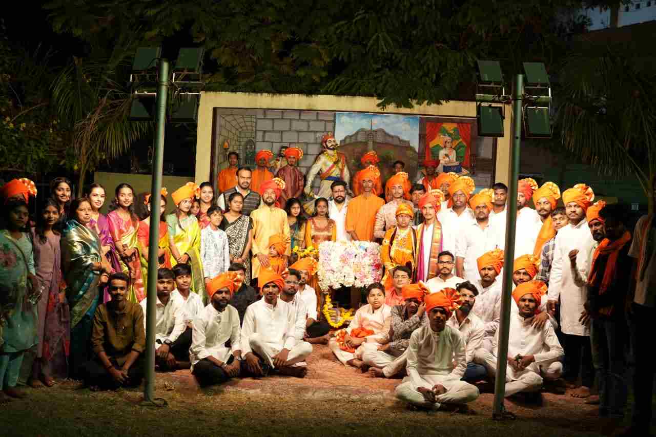 छत्रपती संभाजी महाराजांच्या राज्याभिषेकाच्या ३४५ व्या वर्धापनदिनानिमित्त वर्धा येथे भव्य पालखी सोहळा